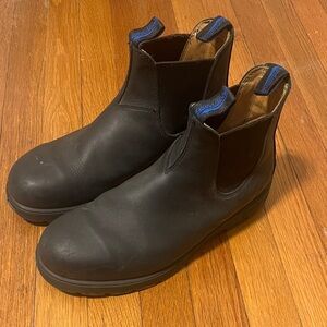 Blundstone Men's Black fur-lined Pull-On Boots